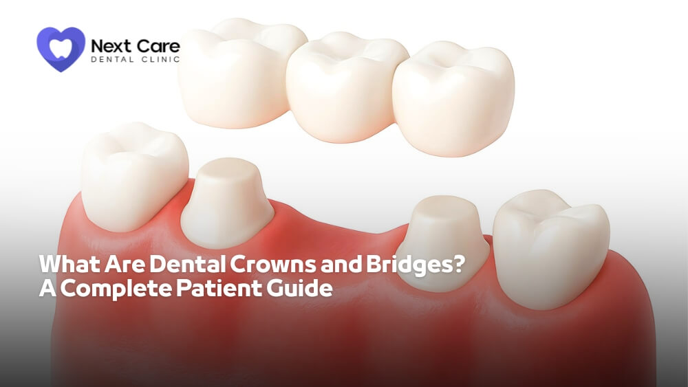 What Are Dental Crowns and Bridges - A Complete Patient Guide - Next Care Dental Clinic Dubai