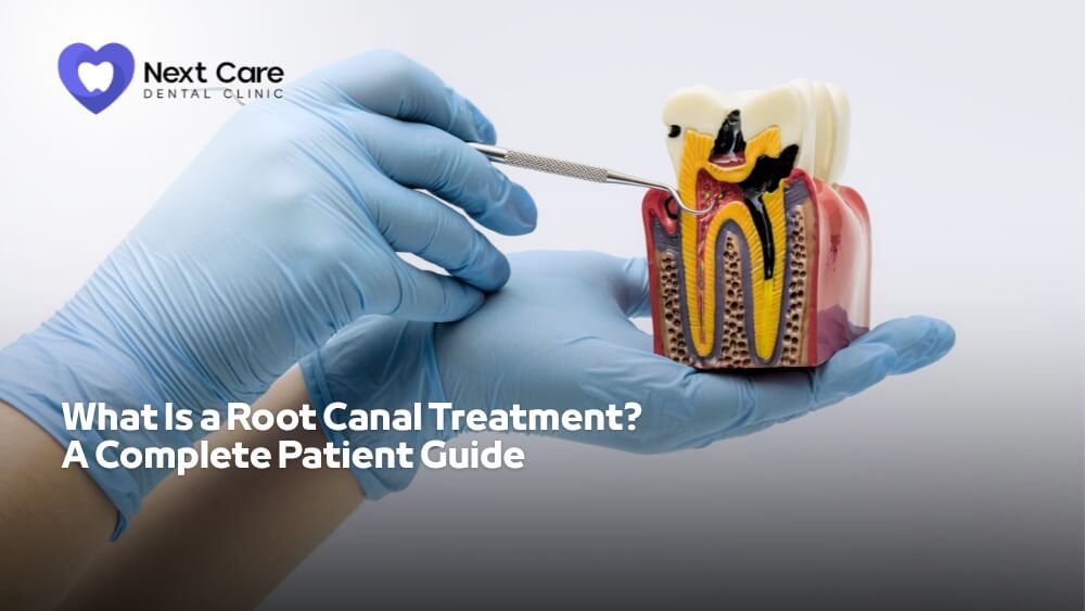 What Is a Root Canal Treatment - Next Care Dental Clinic Dubai