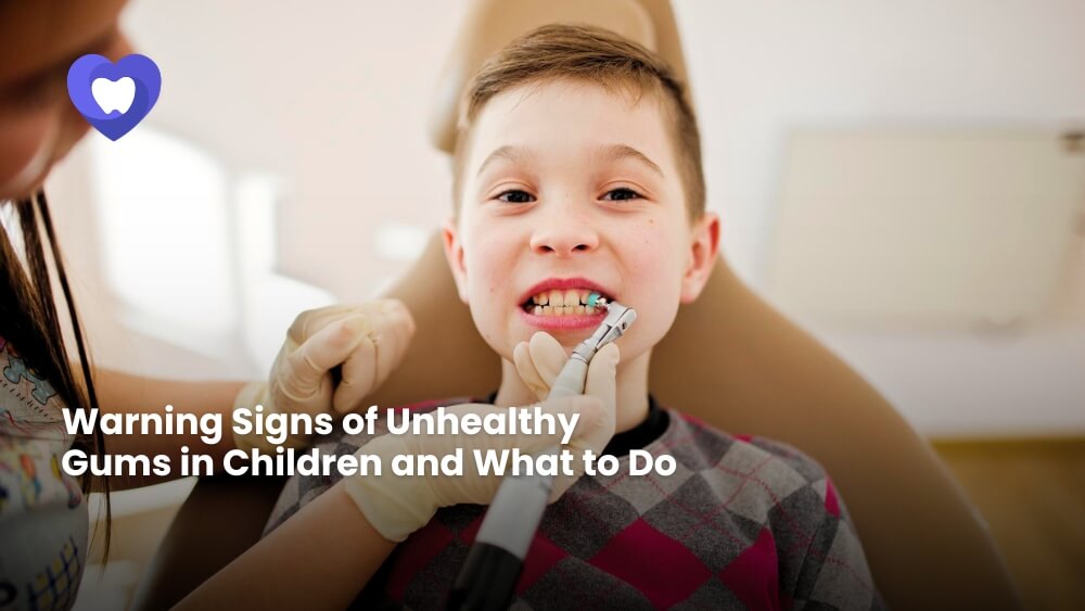 Warning Signs of Unhealthy Gums in Children and What to Do - Next Care Dental Clinic Dubai